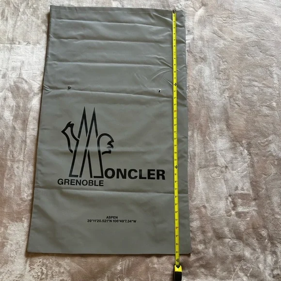 Moncler GRENOBLE ASPEN Ski Reflective Bag Backpack Big Logo  display picture 1
